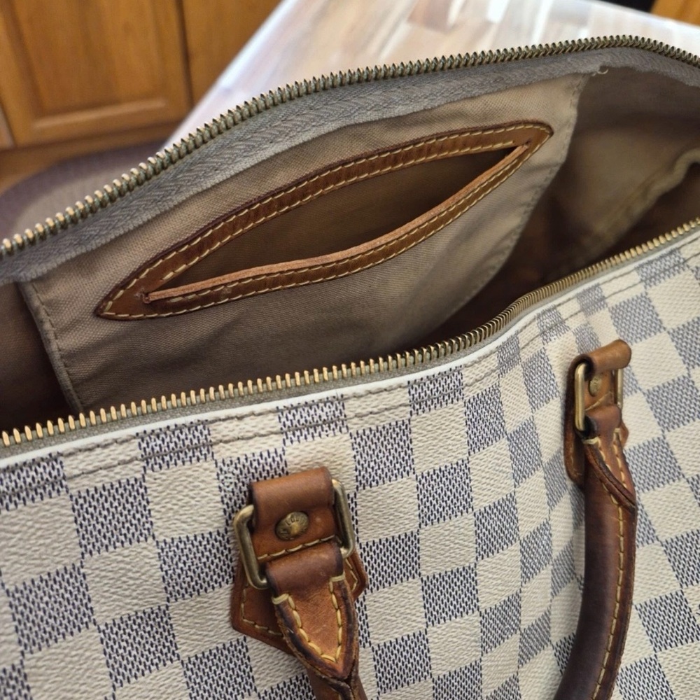 Louis Vuitton Speedy 35 Damier Azure - Picture 8 of 10